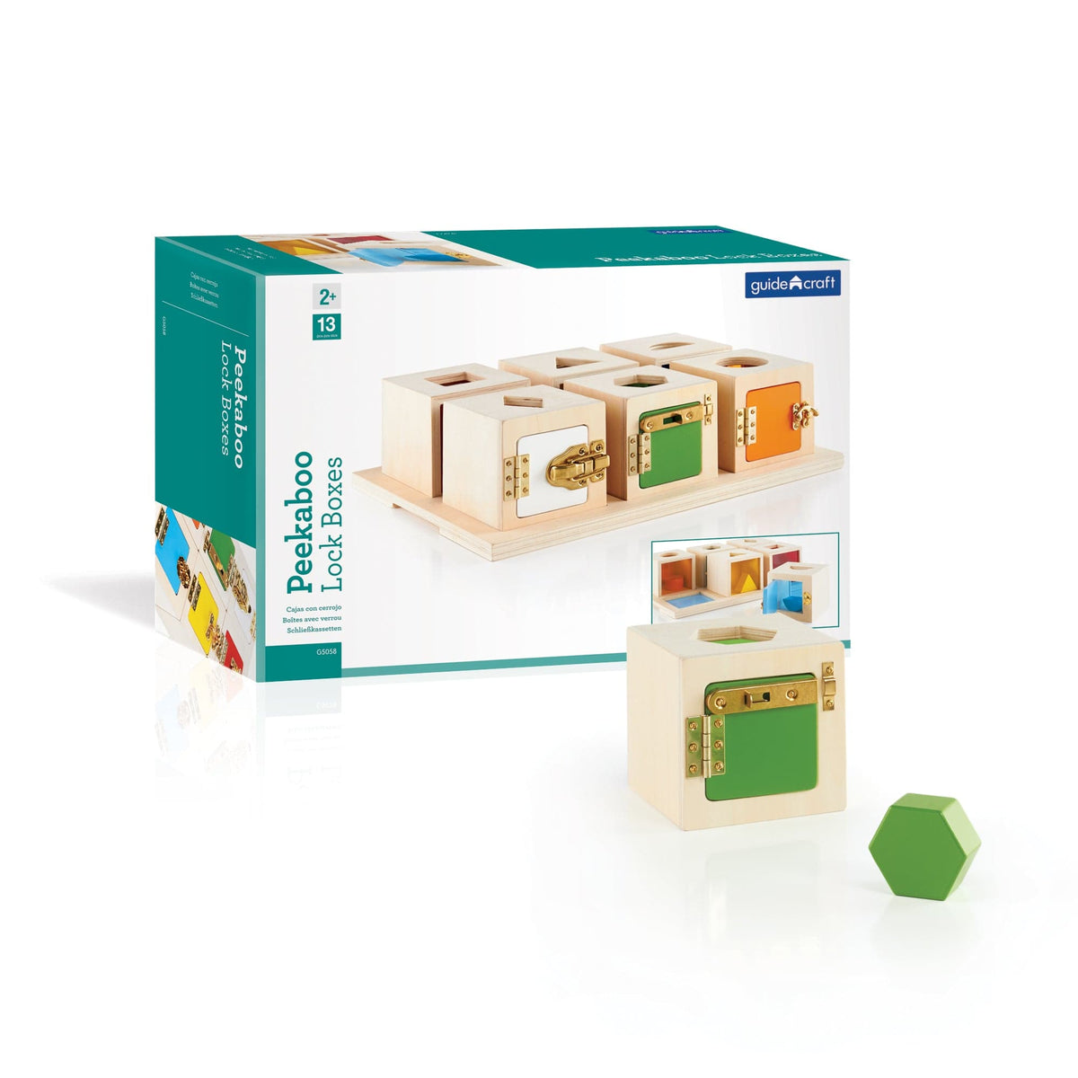 Guidecraft Peekaboo Lock Boxes