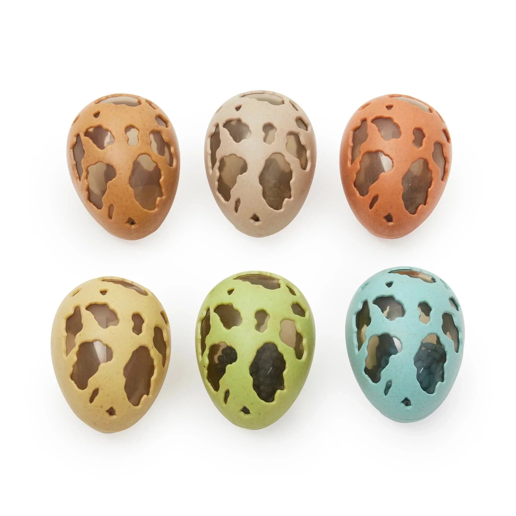 Guidecraft Sensory Egg Shakers - Set of 6