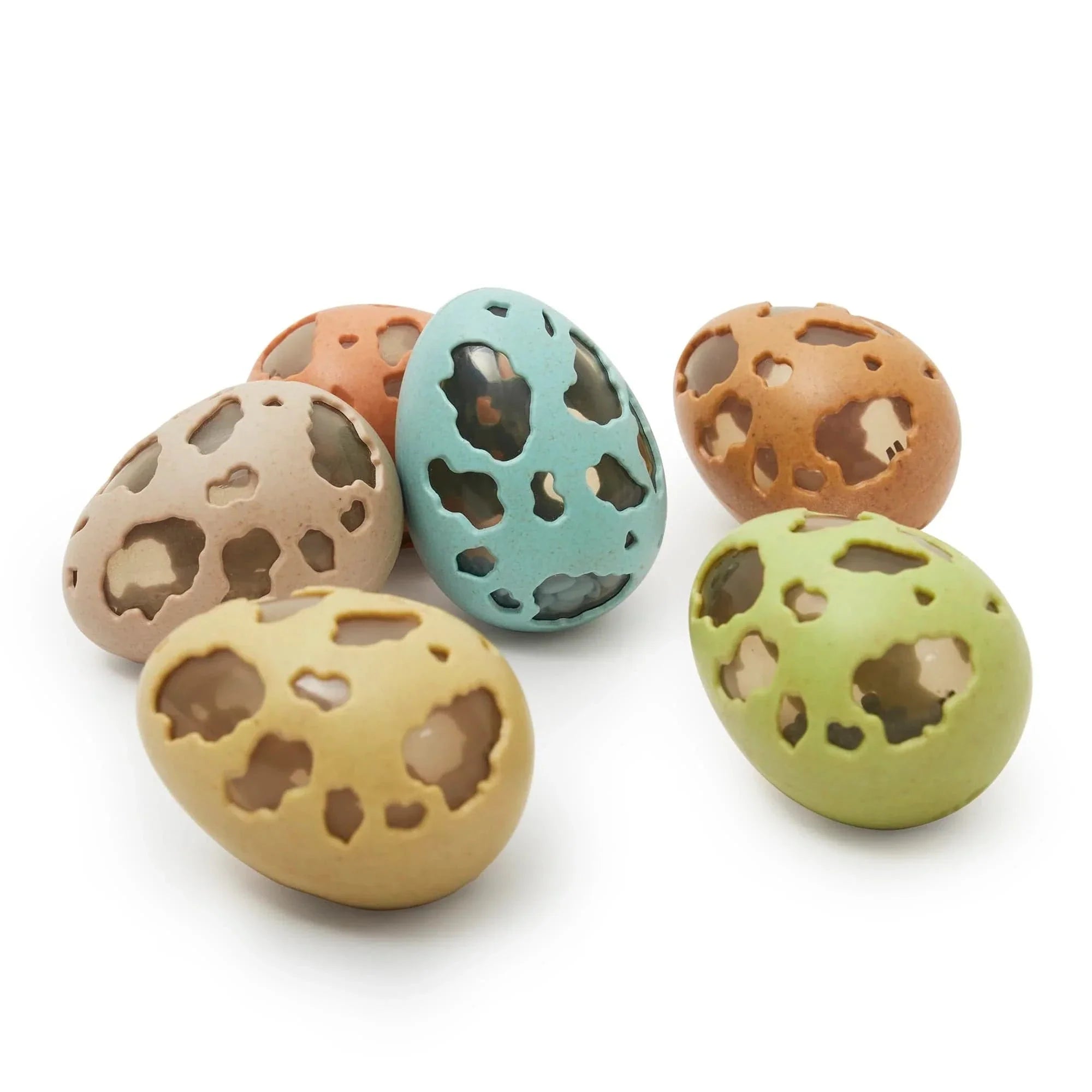 Guidecraft Sensory Egg Shakers - Set of 6