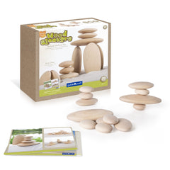 Guidecraft Wood Stackers River Stones