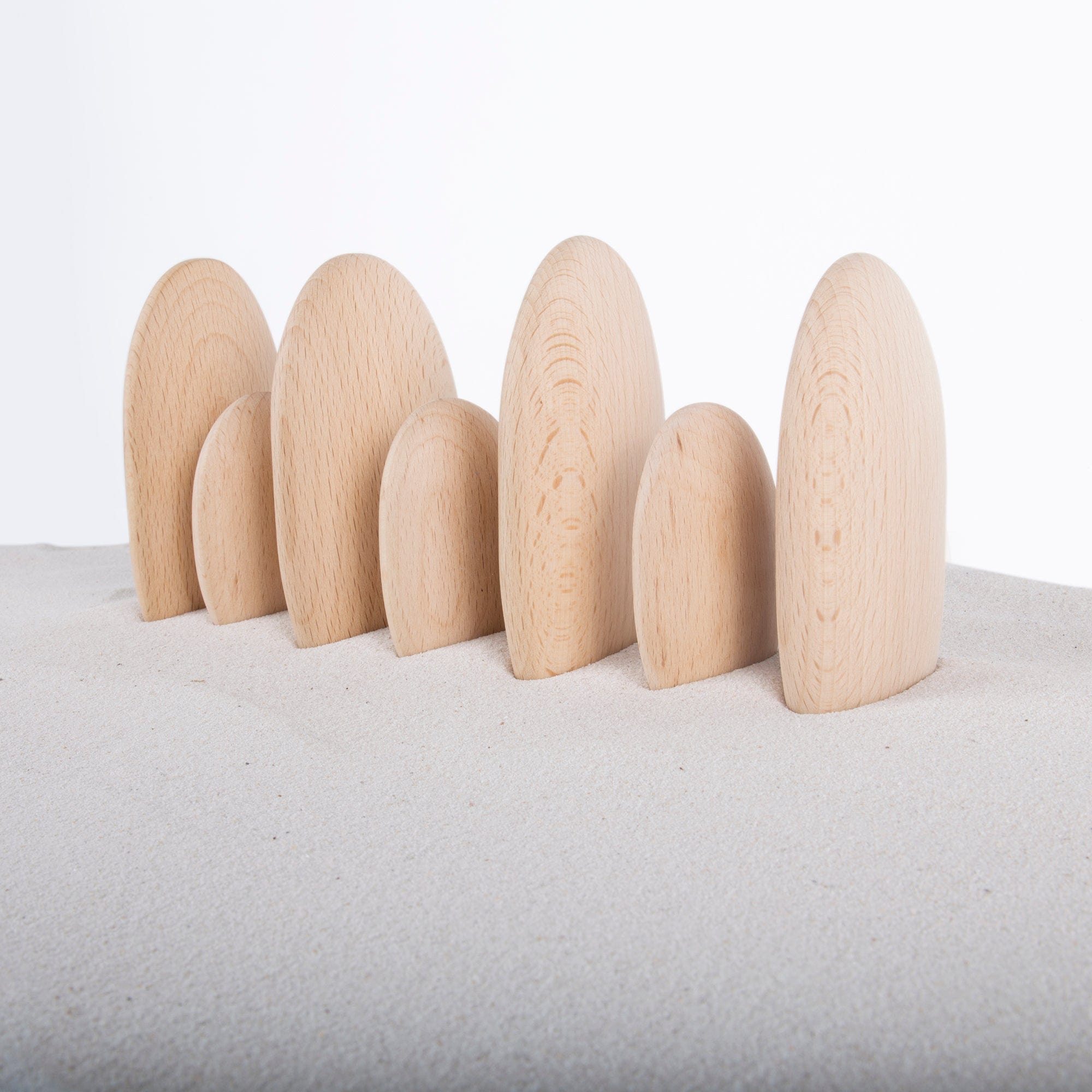 Guidecraft Wood Stackers River Stones