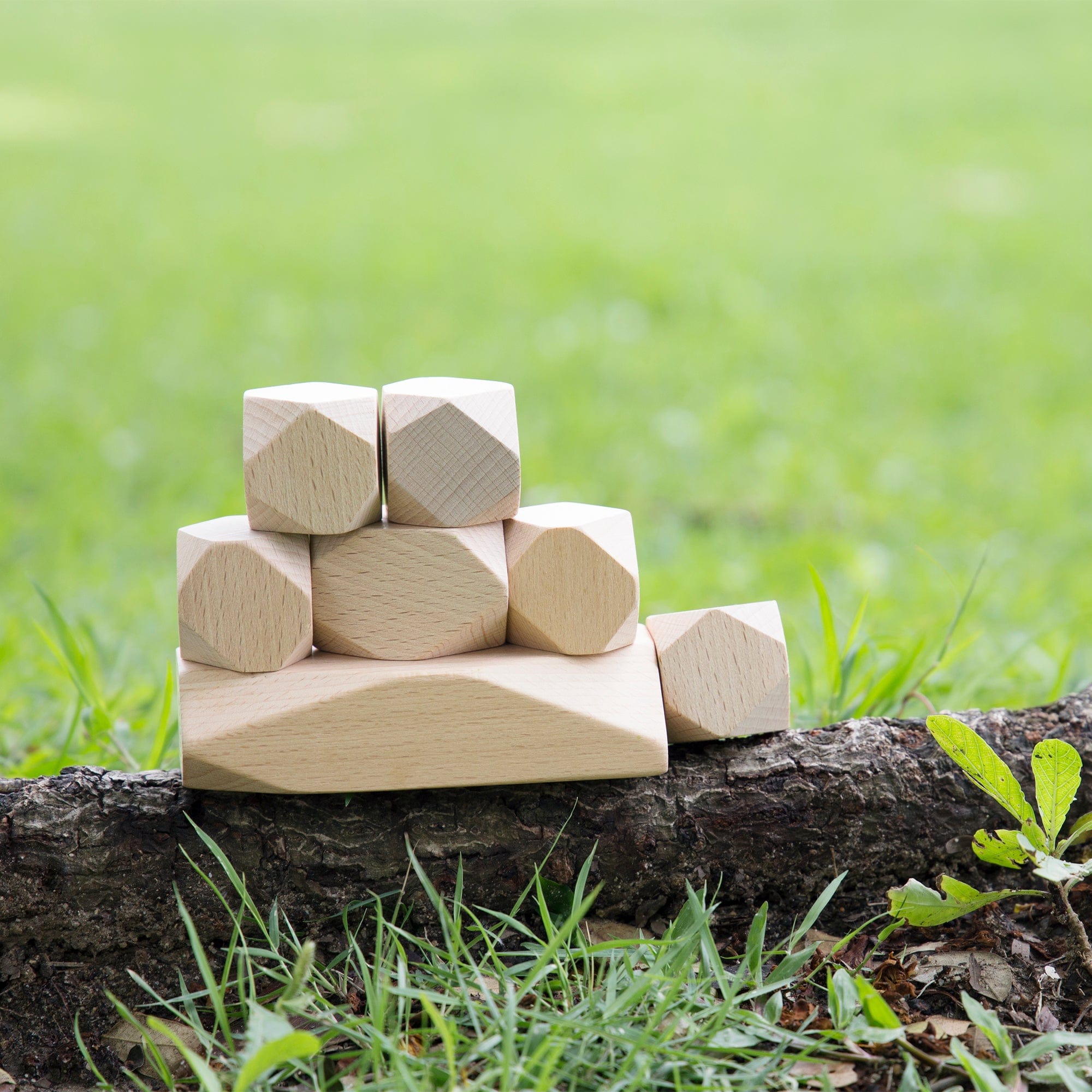 Guidecraft Wood Stackers Standing Stones