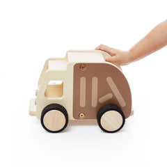Guidecraft Wooden Garbage Truck