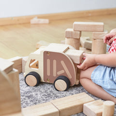 Guidecraft Wooden Garbage Truck