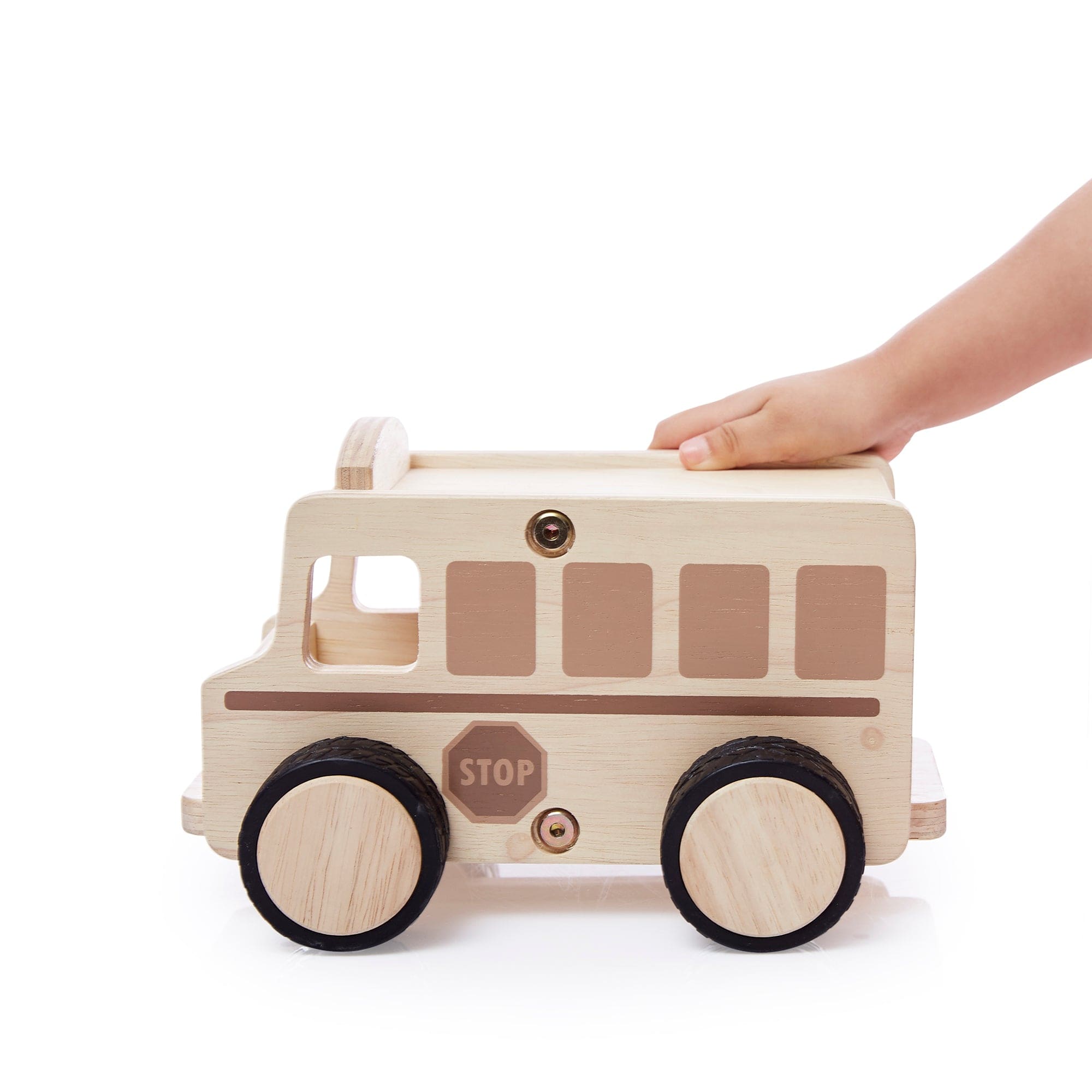 Guidecraft Wooden School Bus