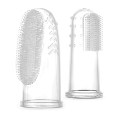 HAAKAA Silicone Finger Toothbrush set 2pcs (S&L)