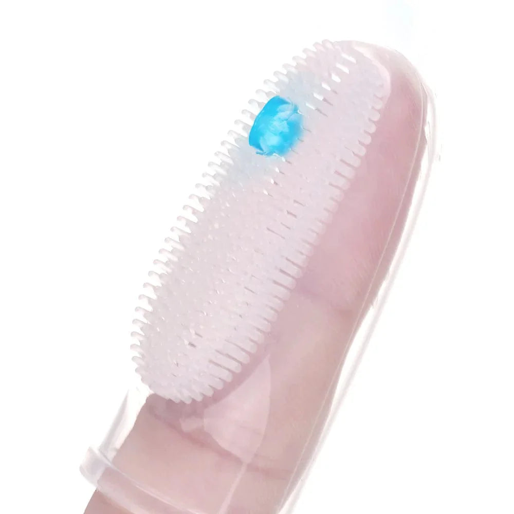 HAAKAA Silicone Finger Toothbrush set 2pcs (S&L)