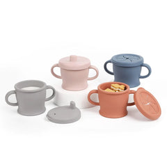 HAAKAA Silicone Sip-N-Snack Cup (250ml)