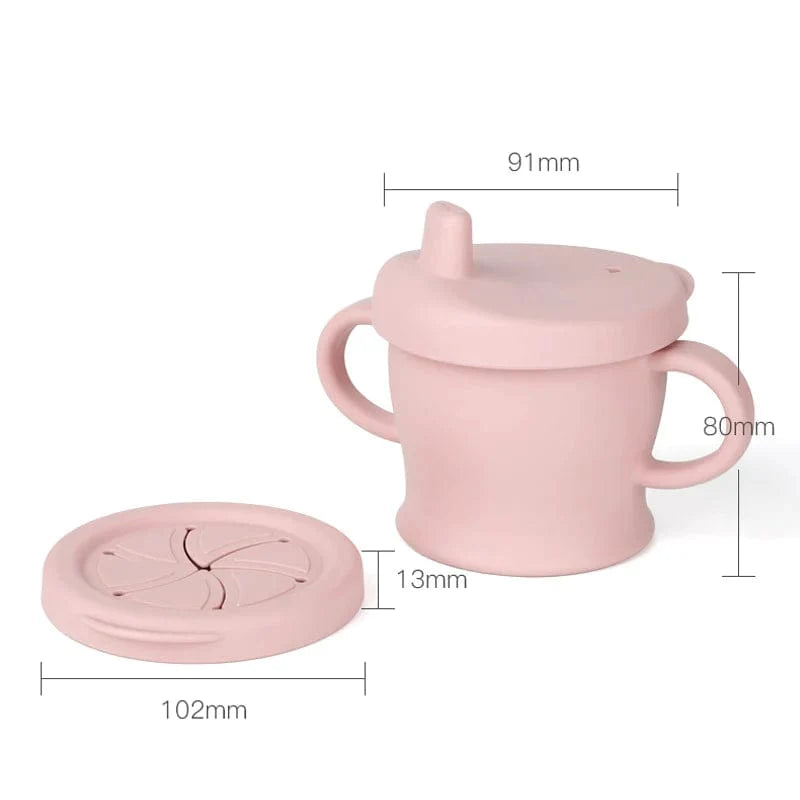 HAAKAA Silicone Sip-N-Snack Cup (250ml)