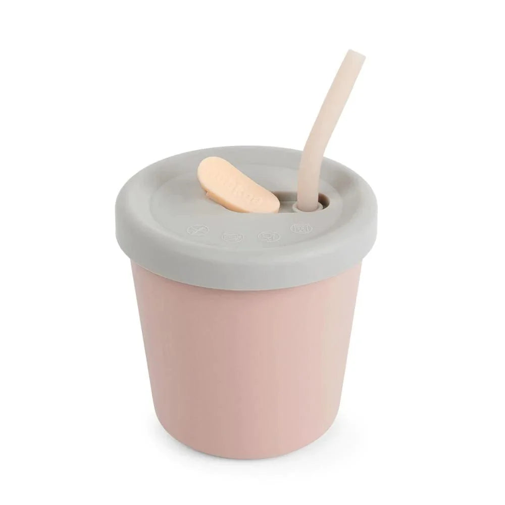 HAAKAA Silicone Sippy Straw Cup (150ml)