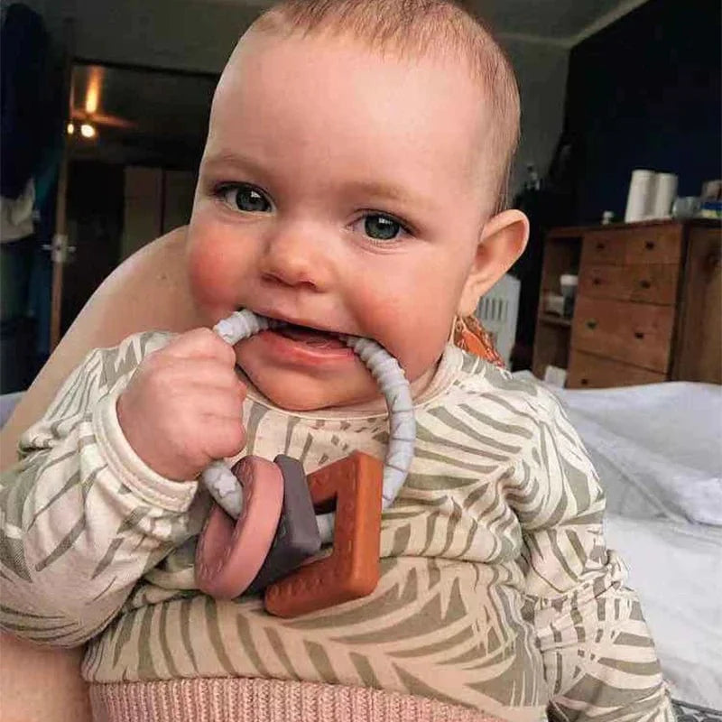 HAAKAA Silicone Teething Ring