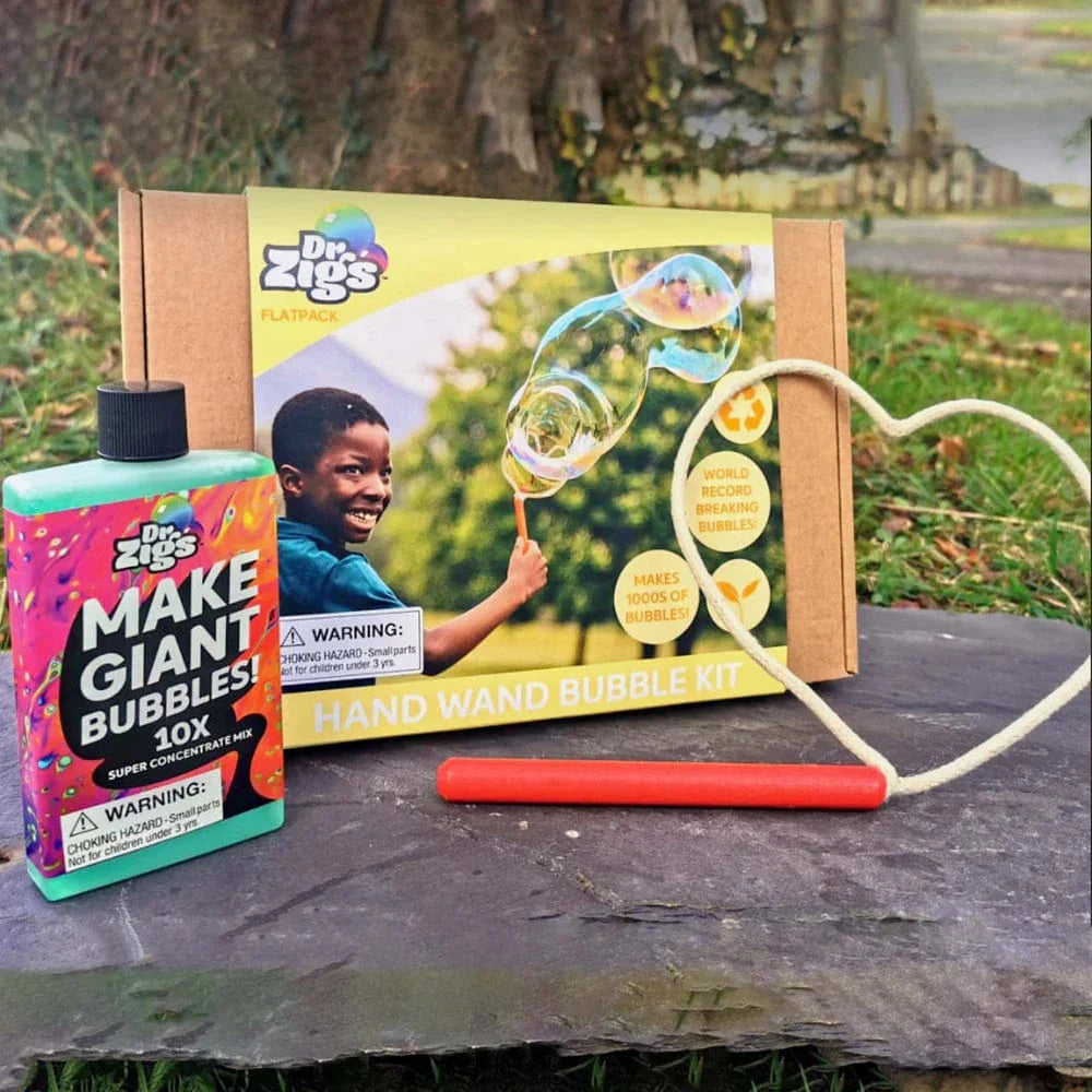 Dr Zigs Flatpack HAND WAND Bubble Kit