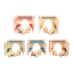The Freckled Frog Happy Architect Raceway with Cars