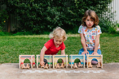 The Freckled Frog Happy Architect Raceway with Cars