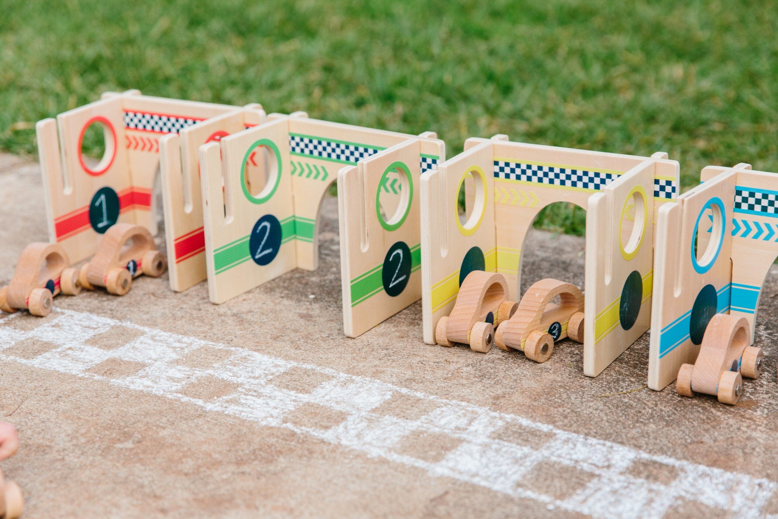The Freckled Frog Happy Architect Raceway with Cars