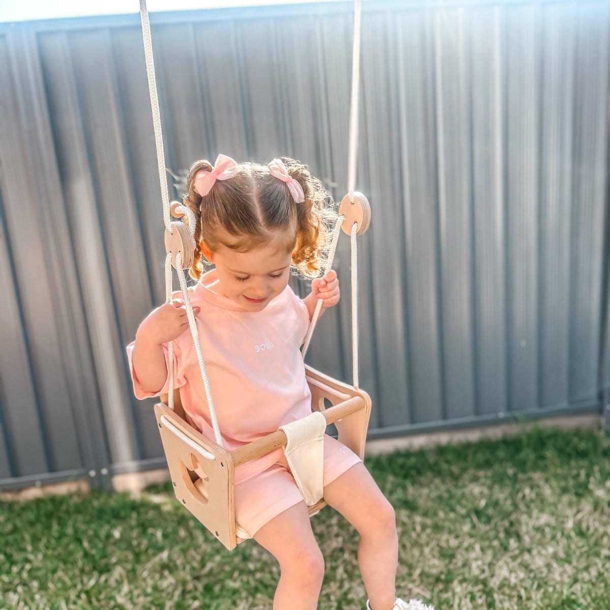 myduckling Felix Baby Swing Seat＆Felix Kids Disc Swing Set