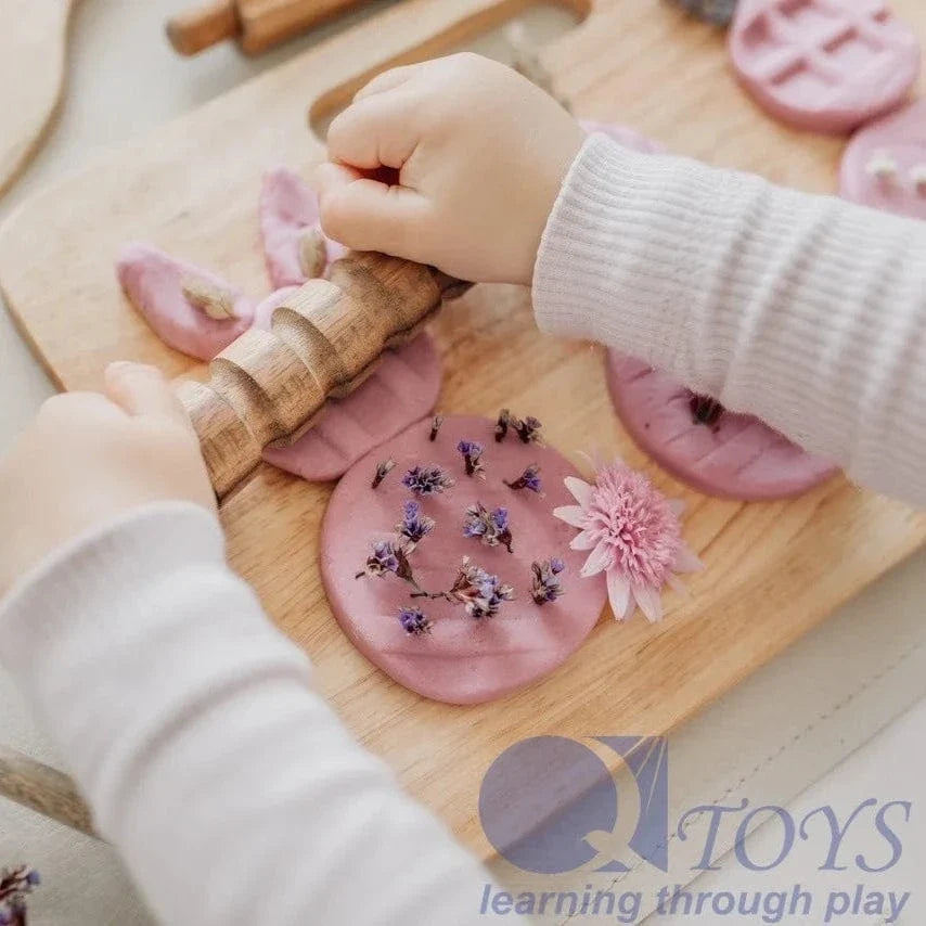 QToys Wooden Playdough Kit