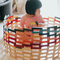 KAPLA Blocks Building Planks - 100 Octocolour Set