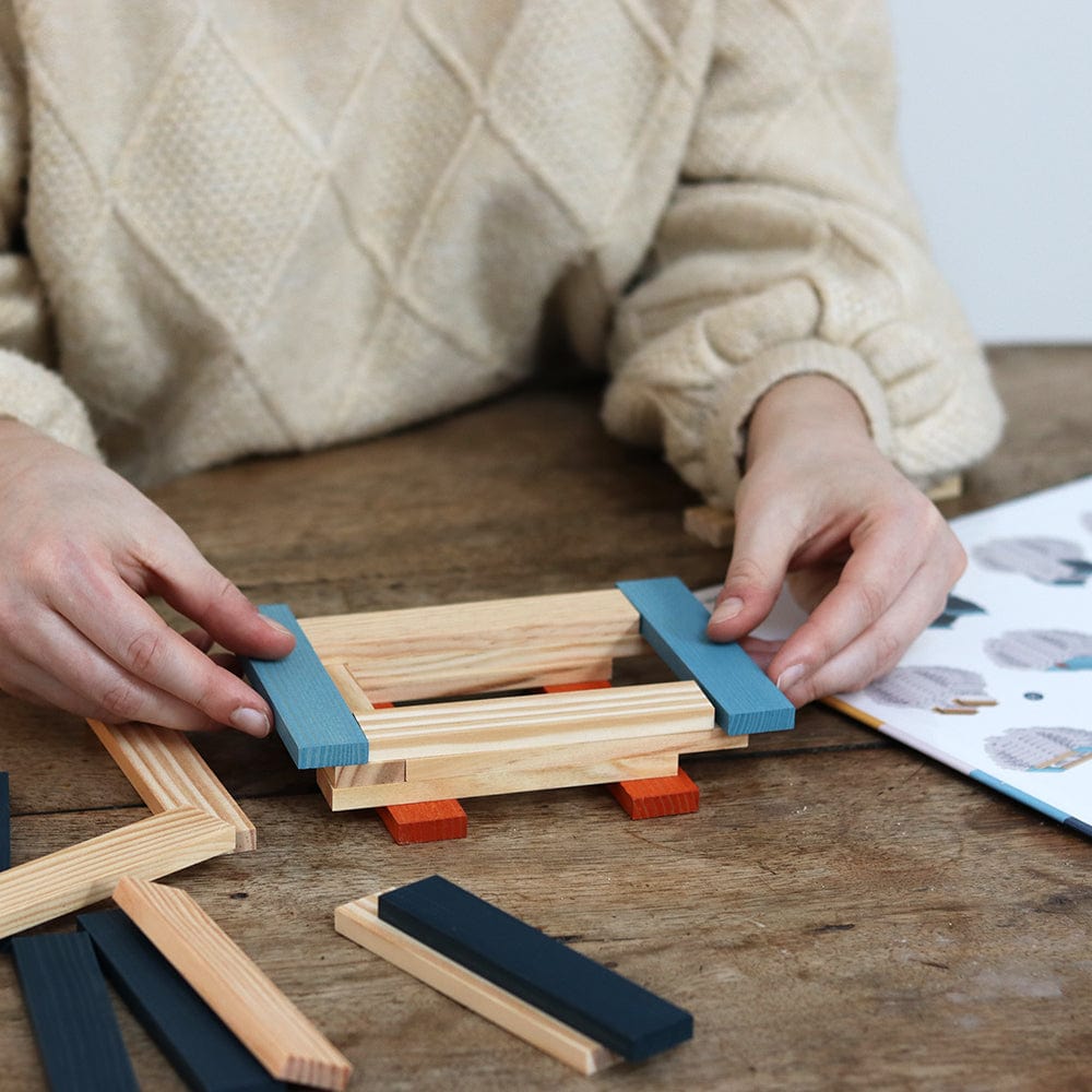 Kapla Owl Construction Set