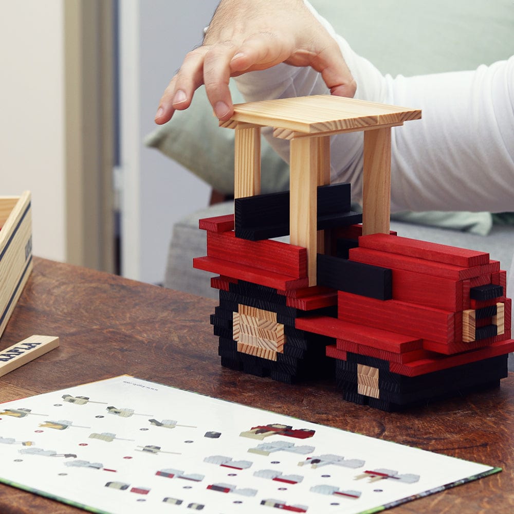 Kapla Tractor Construction Set