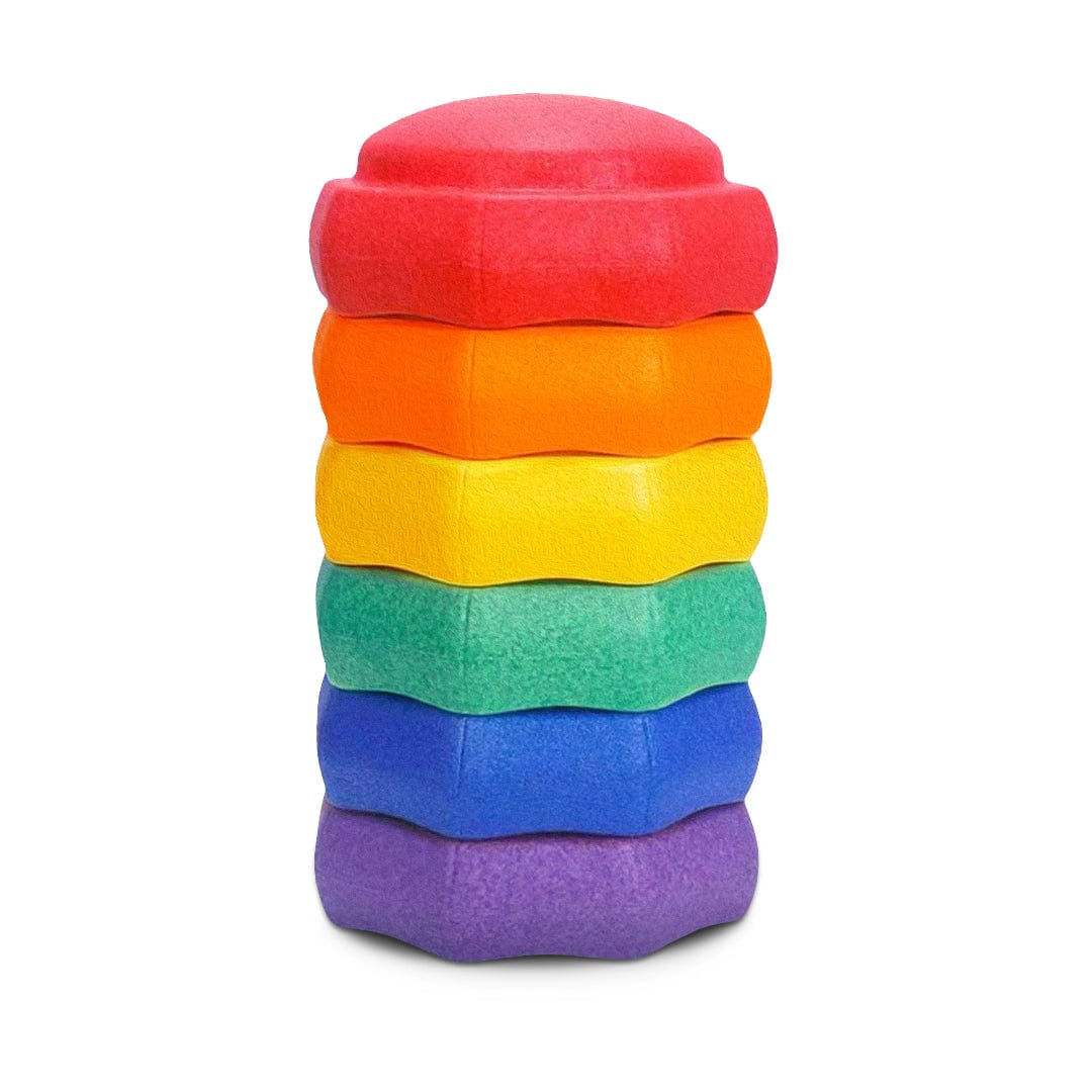 Funova Kids Stepping Stone Set of 6 – Rainbow