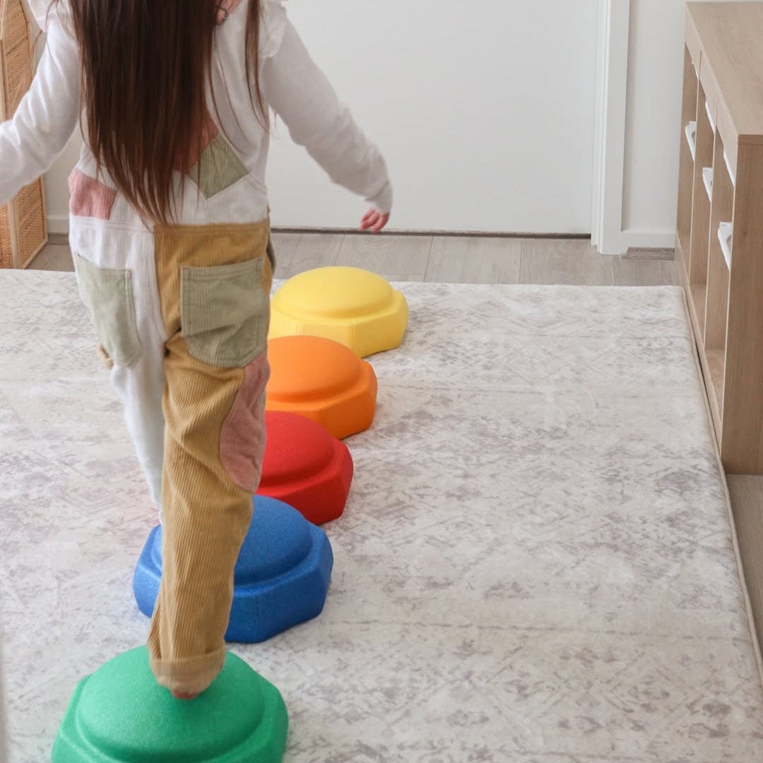 Funova Kids Stepping Stone Set of 6 – Rainbow