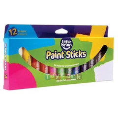 Little Brian Paint Sticks - Classic 12 pk