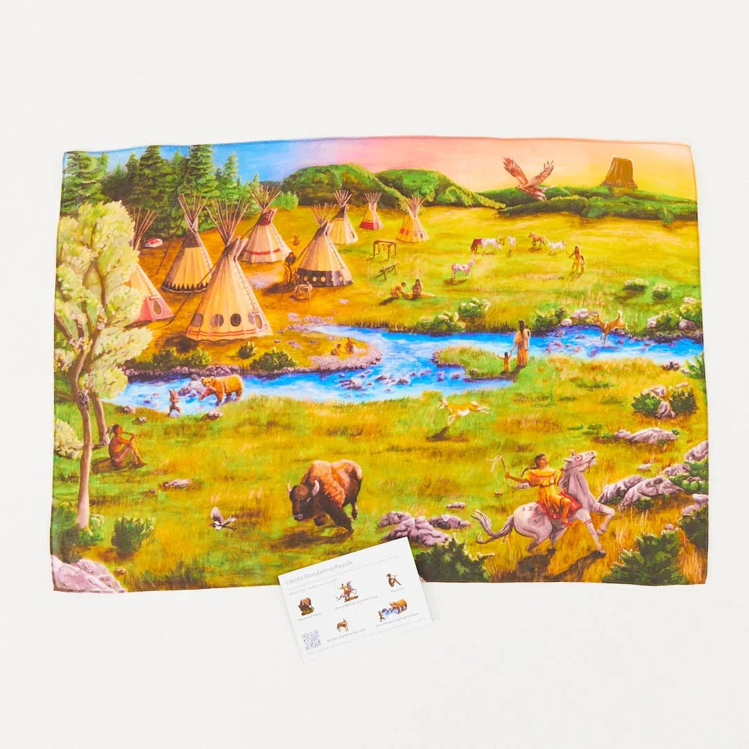 Sarah's Silks Storytelling Playsilk Lakota