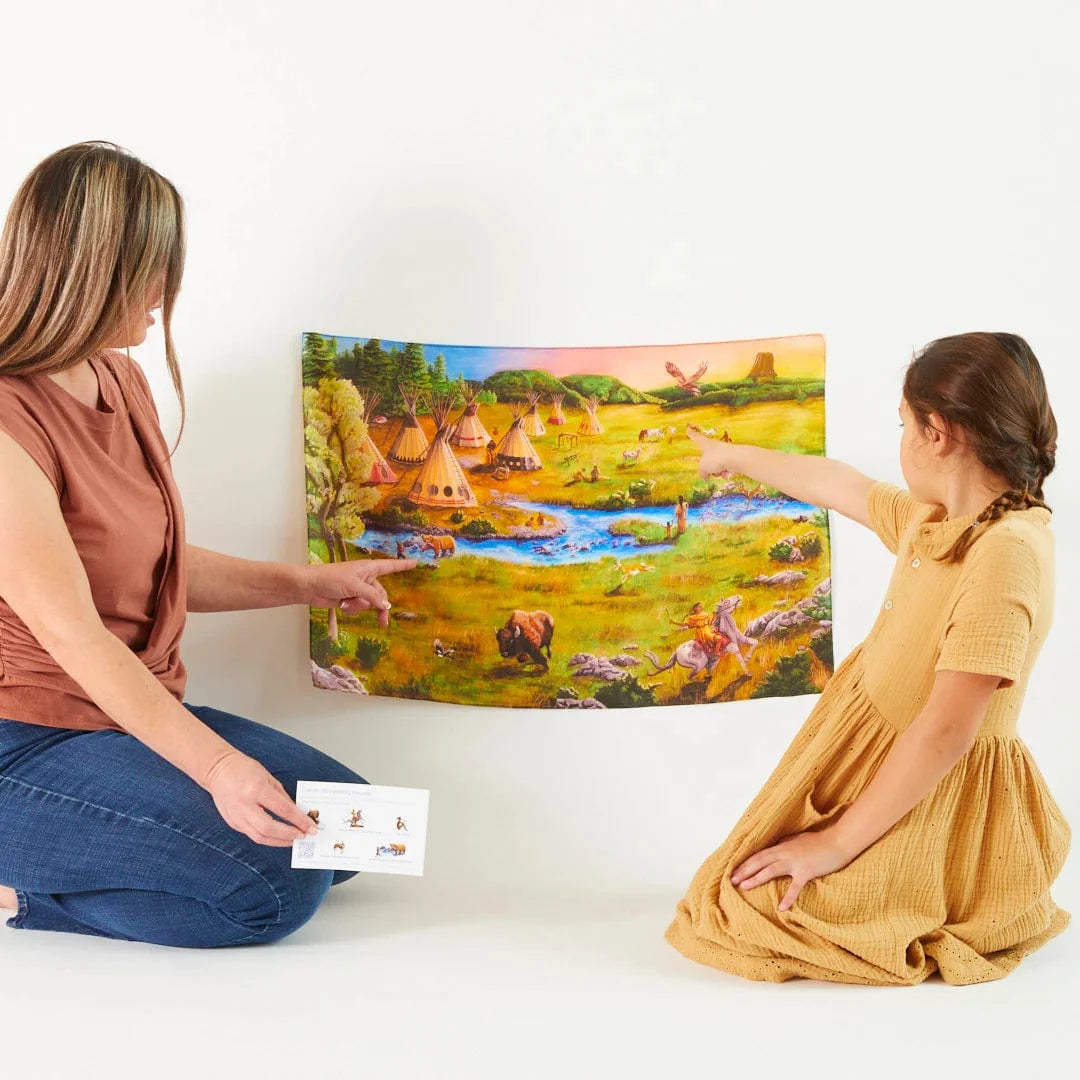 Sarah's Silks Storytelling Playsilk Lakota
