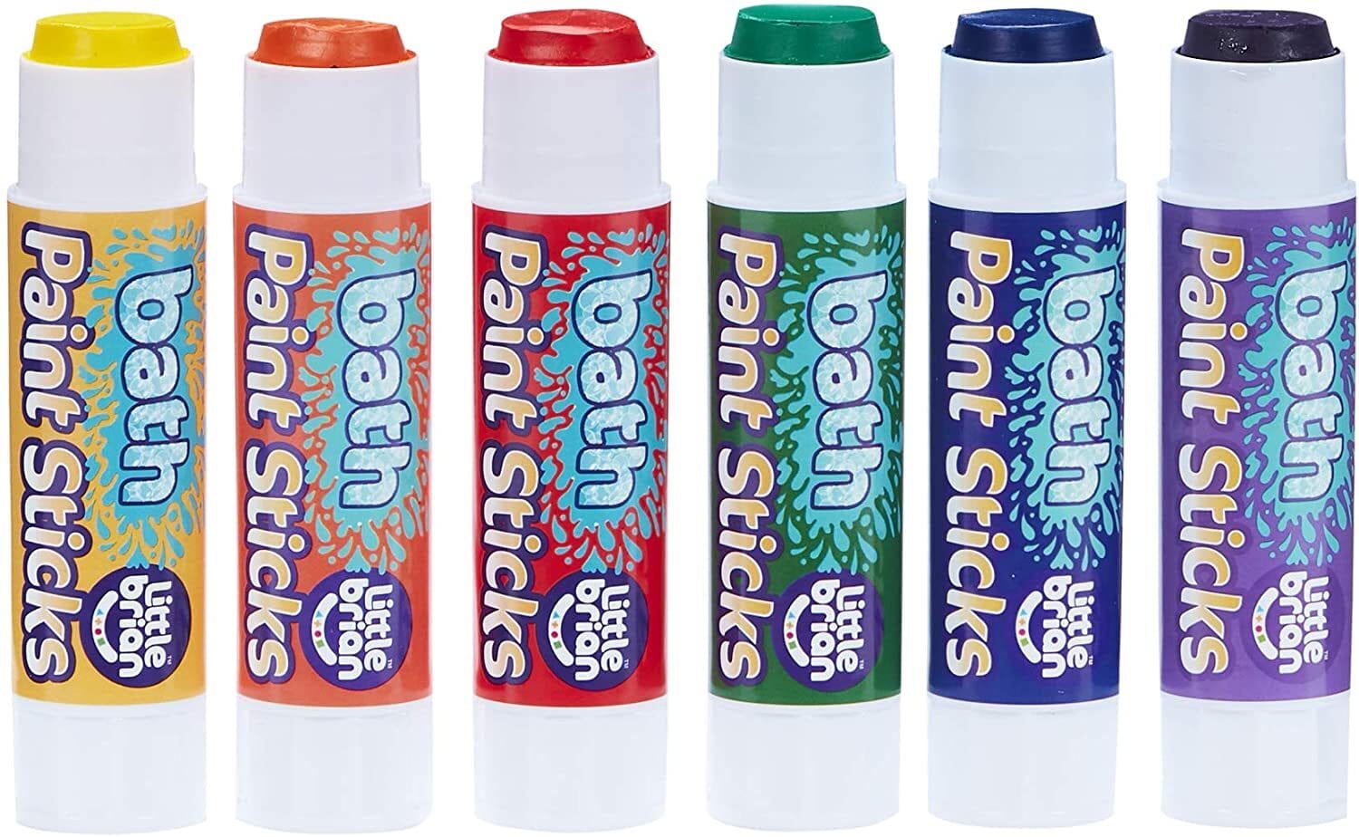 Little Brian Bath Paint Sticks 6 pk