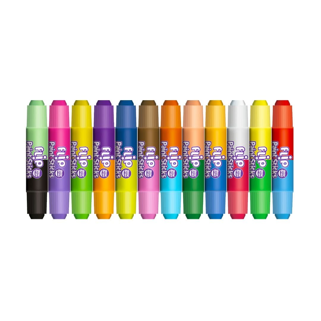 Little Brian Flip Paint Sticks 12 pk