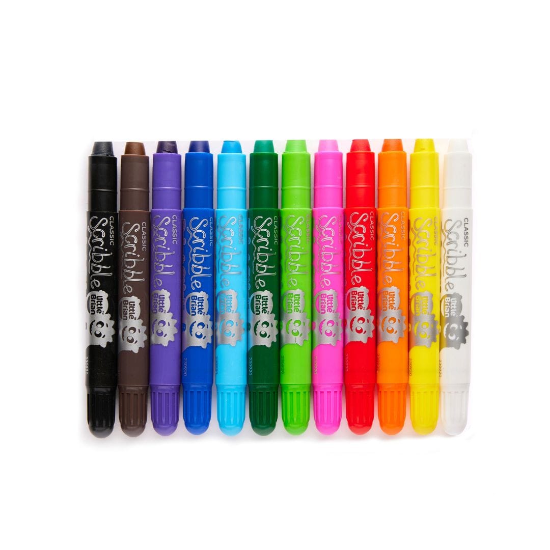 Little Brian Scribble Paint Sticks 12 pk