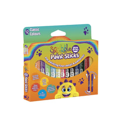 Little Brian Scribble Paint Sticks 12 pk