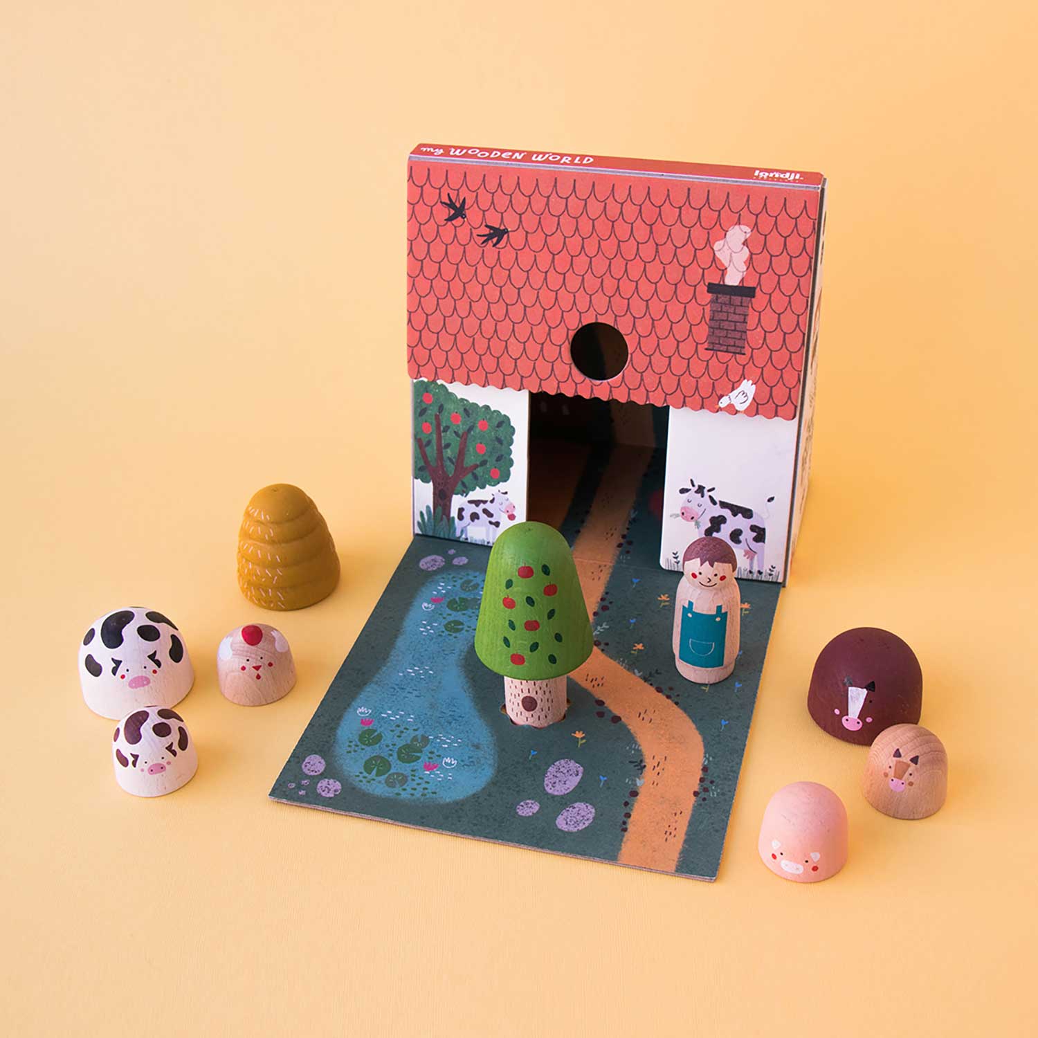 Londji My Wooden World Farm