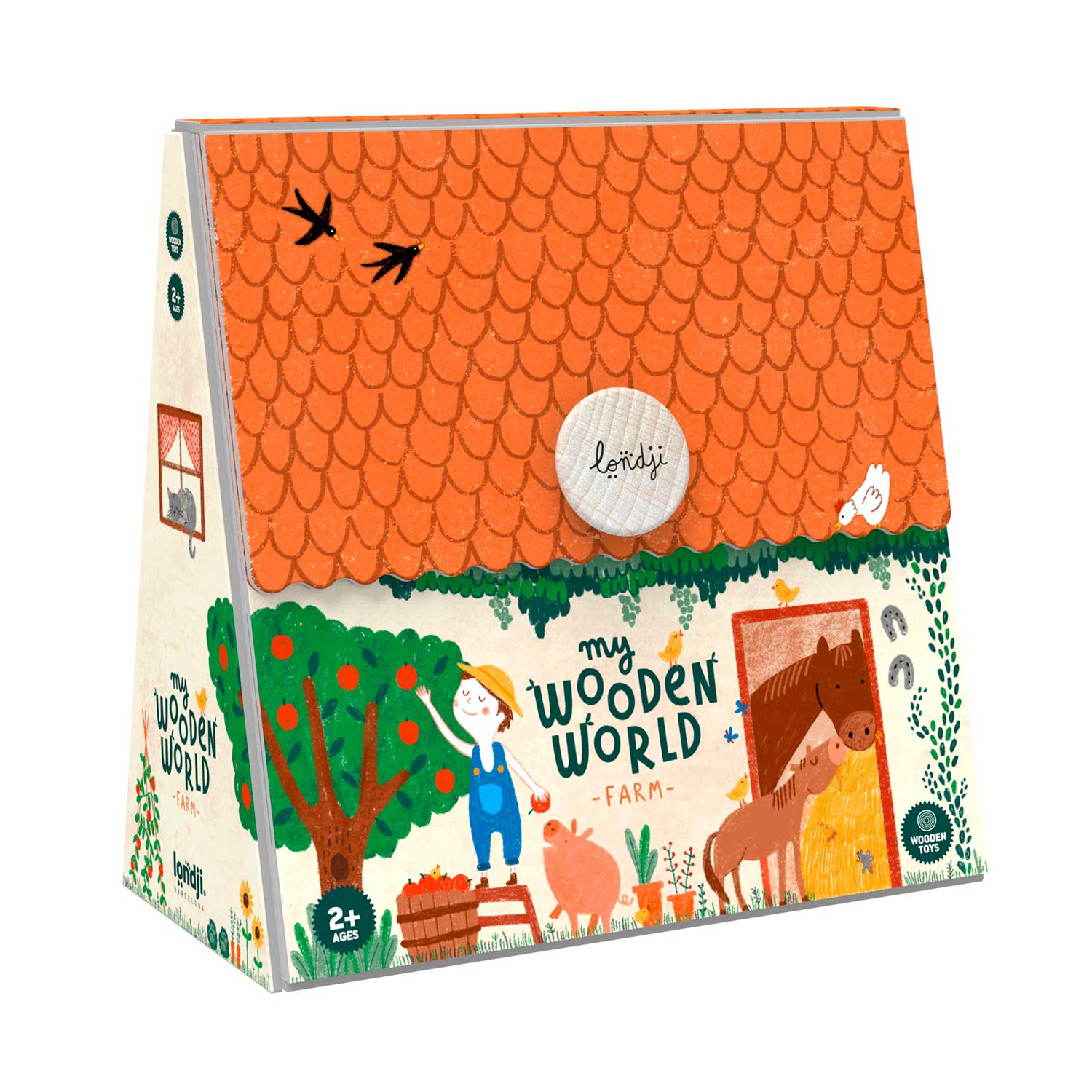 Londji My Wooden World Farm