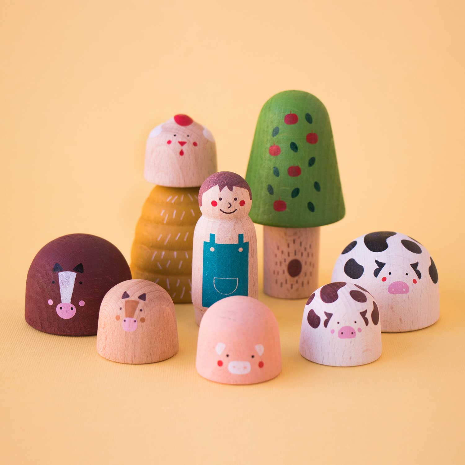 Londji My Wooden World Farm