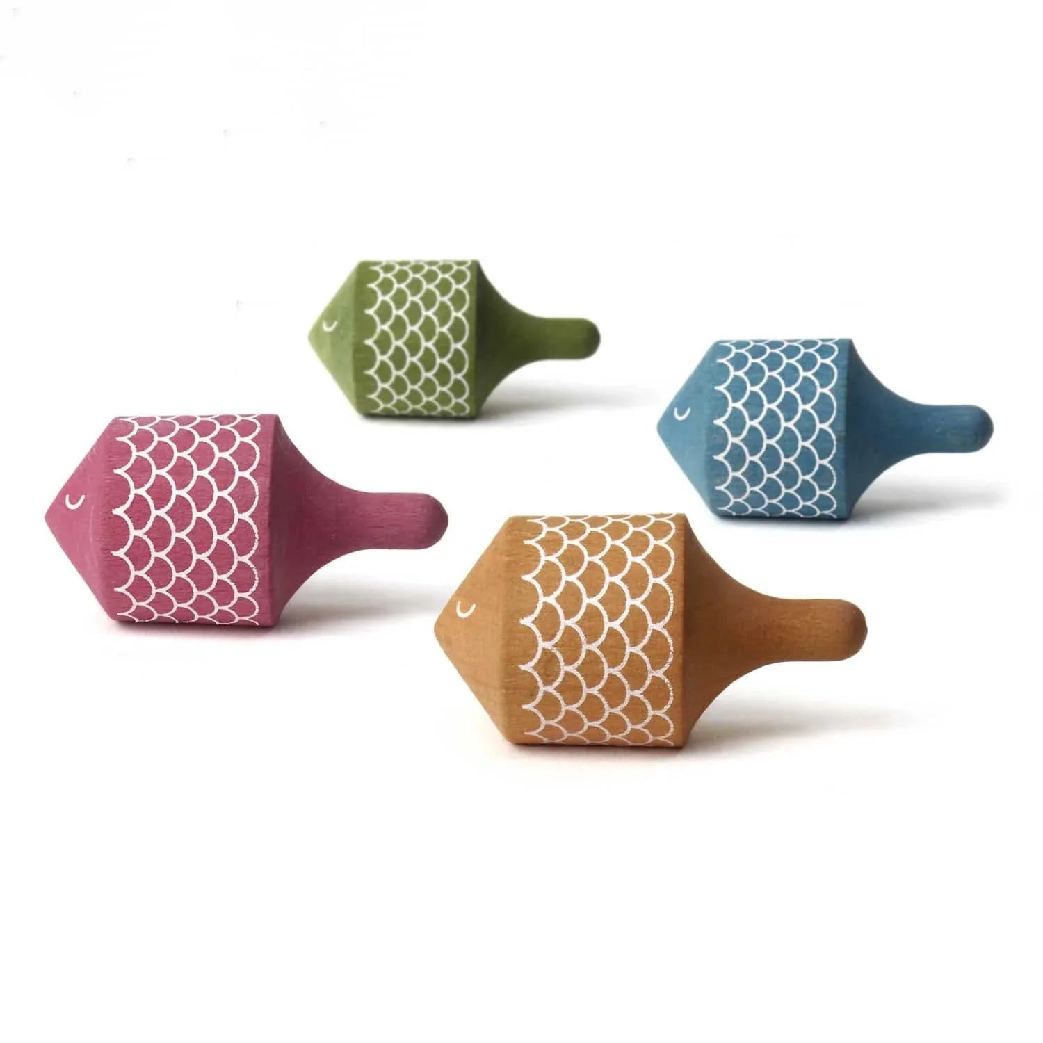 Londji Wooden Spinning Top - Fish
