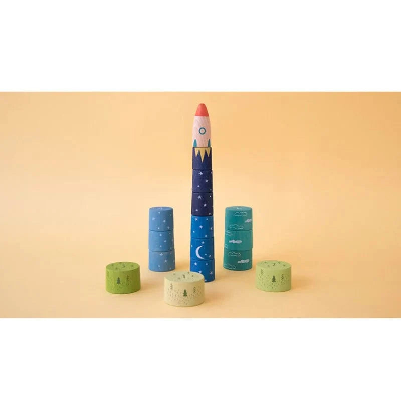 Londji Wooden Stacking Toy - Up to the Stars