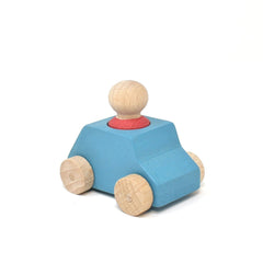 Lubulona Car Turquoise Sky Blue With Red Figure