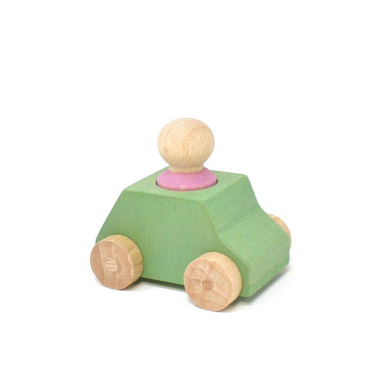 Lubulona Car Mint With Pink Figure