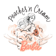Barbie Peaches 'n Cream Mauve Hoodie
