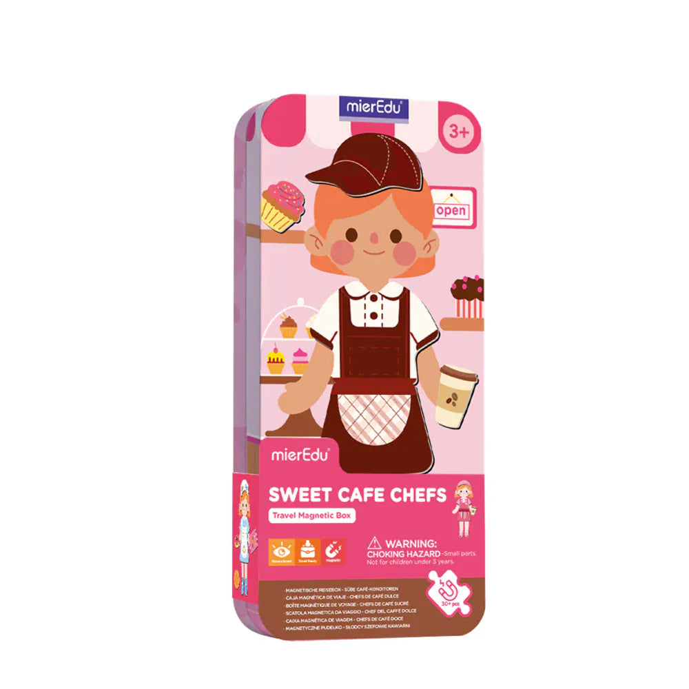 mierEdu Travel Magnetic Box - Sweet Café Chefs