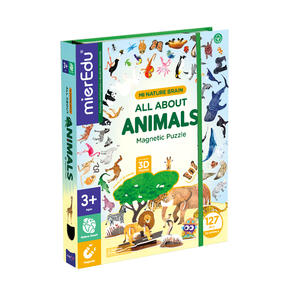 mierEdu All About - Animals Magnetic