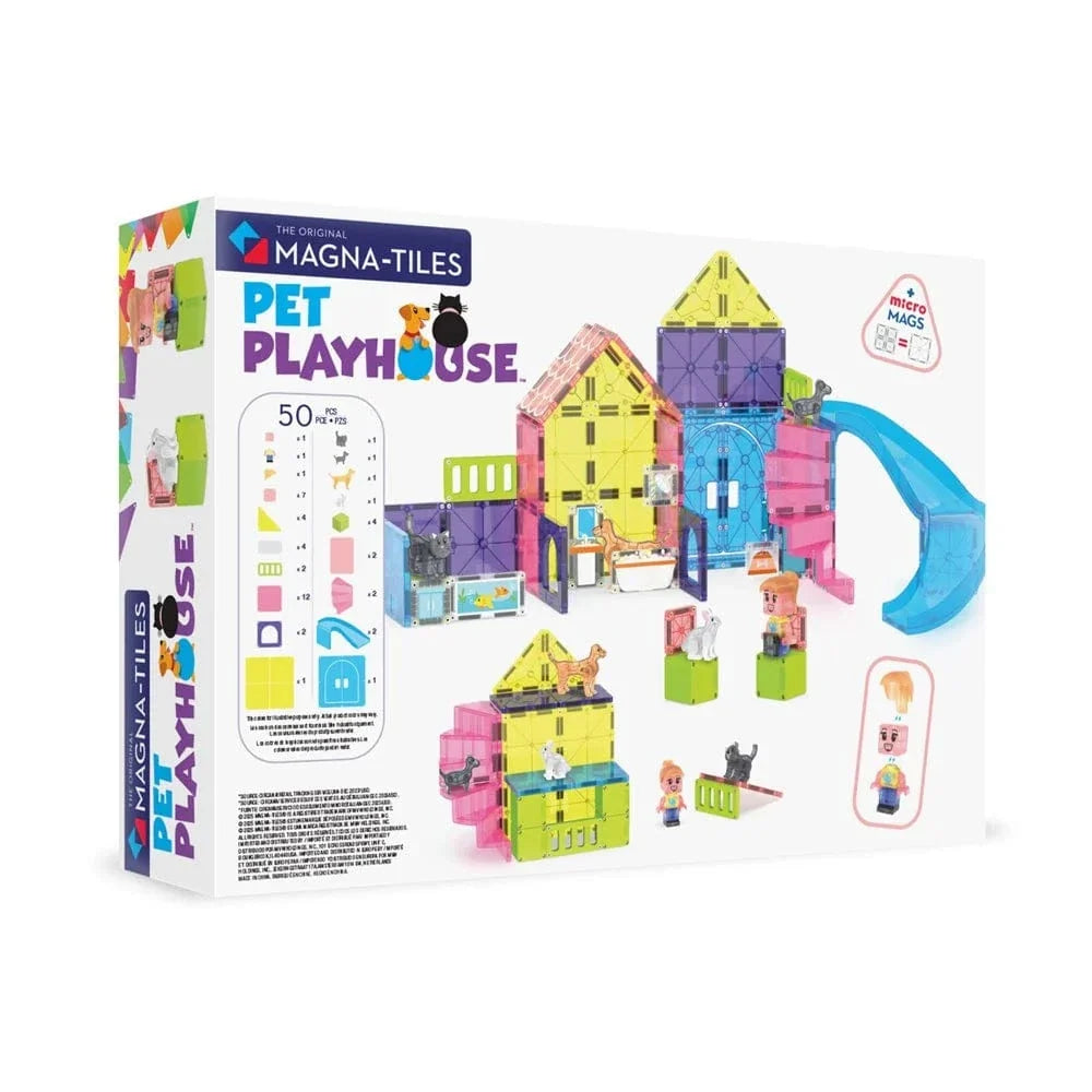 MAGNA-TILES - Pet Playhouse - 50  Piece