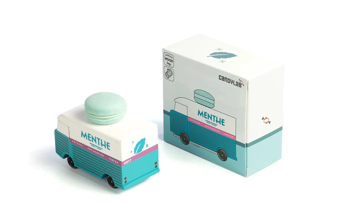 Candylab Blue Macaron Van