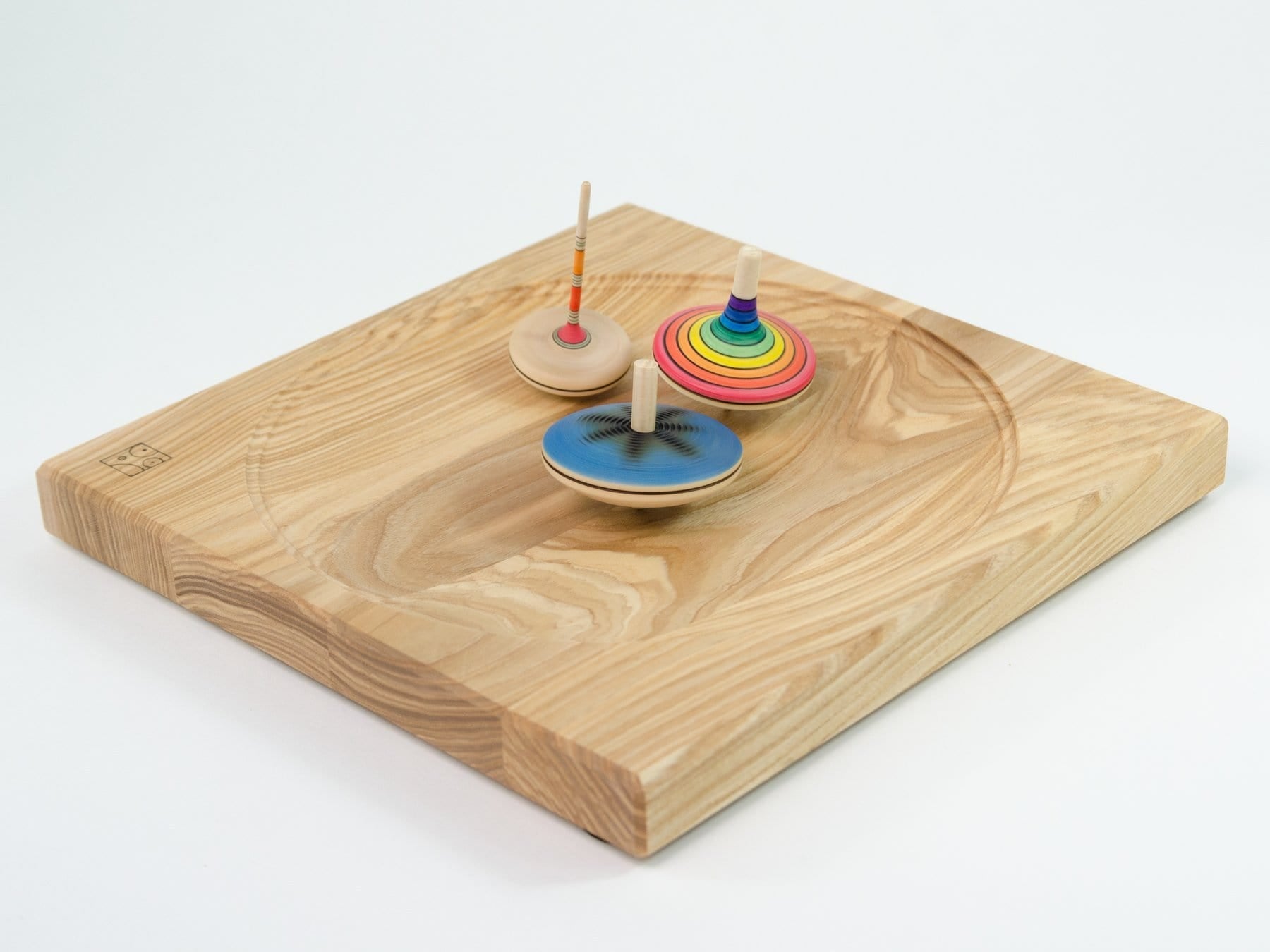 Mader Wooden Plate for Spinning Tops 25cm