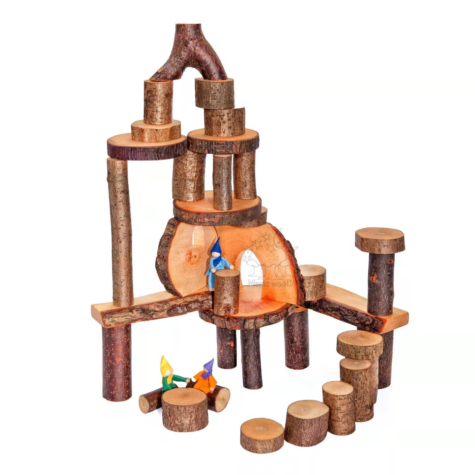 Magic Wood Eco Blocks 36 Pcs