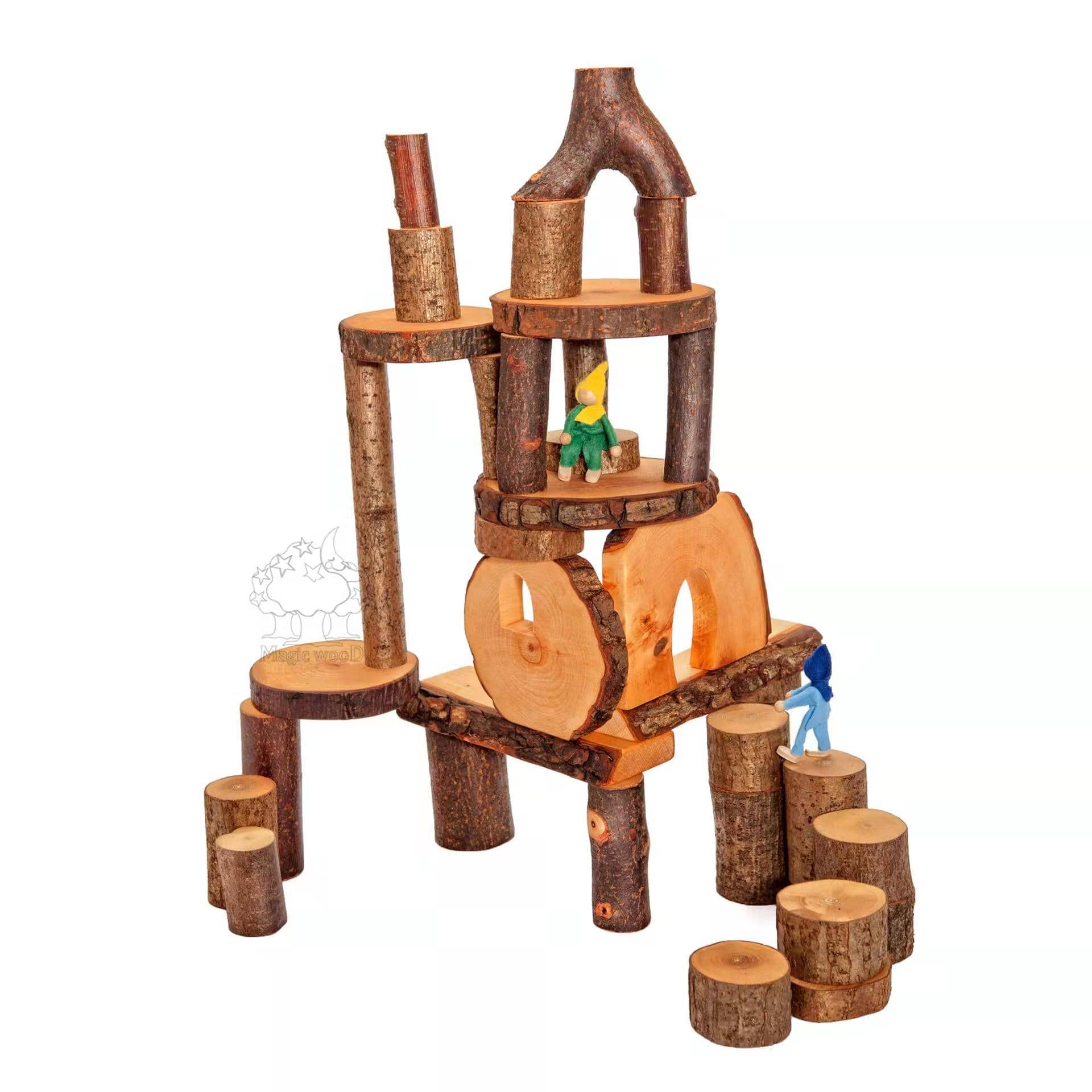 Magic Wood Eco Blocks 36 Pcs
