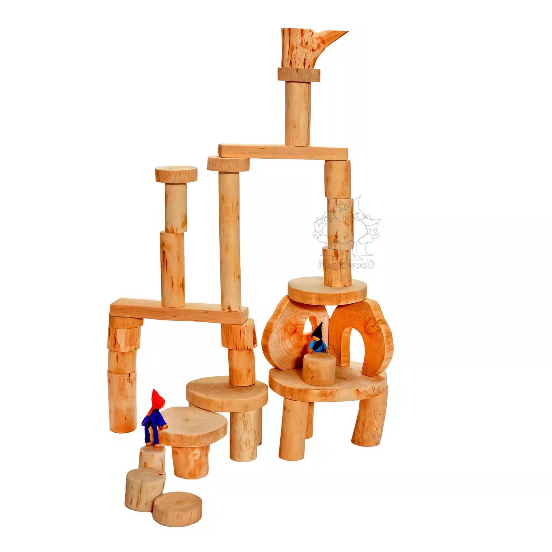 Magic Wood Ecoblocks - barkless 36