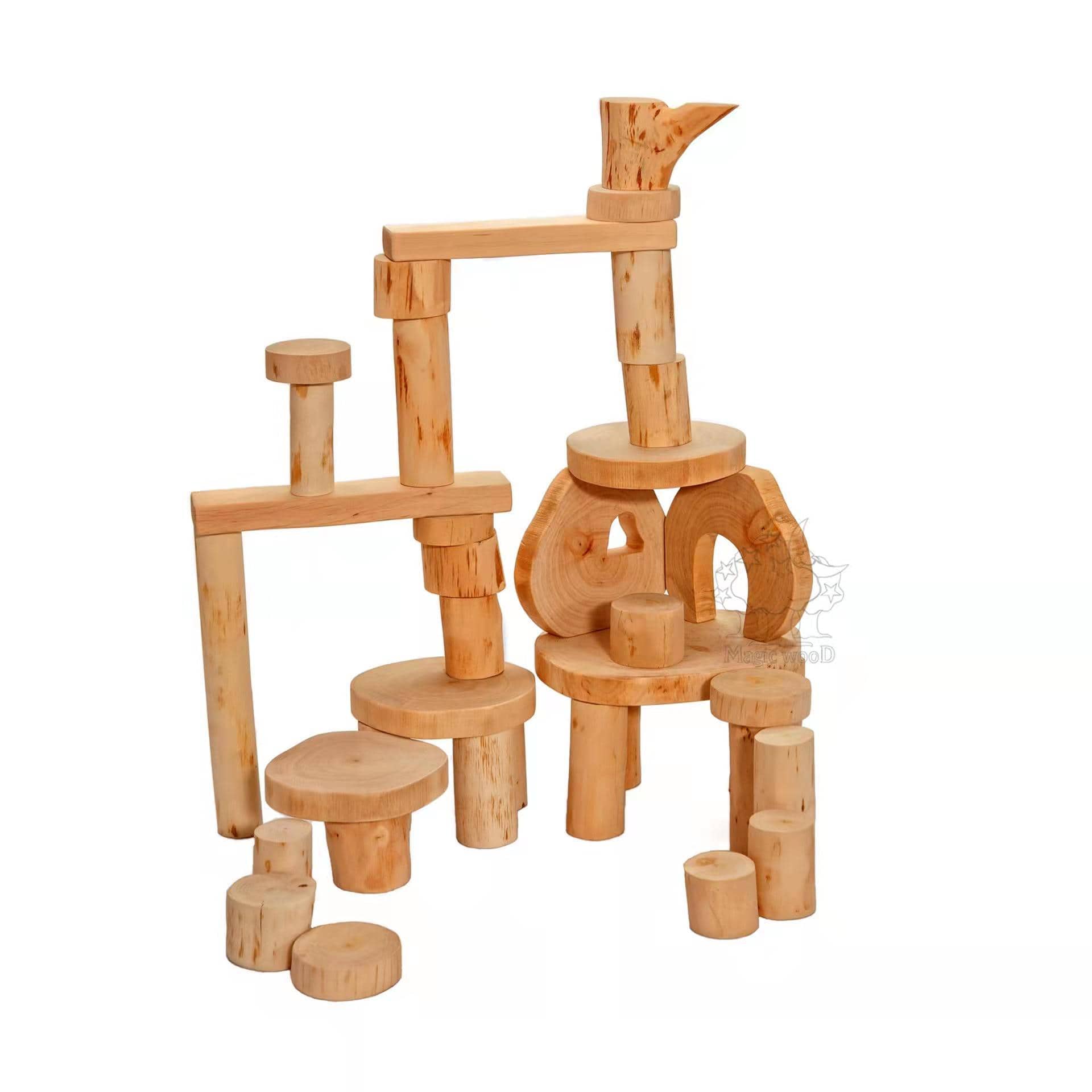 Magic Wood Ecoblocks - barkless 36
